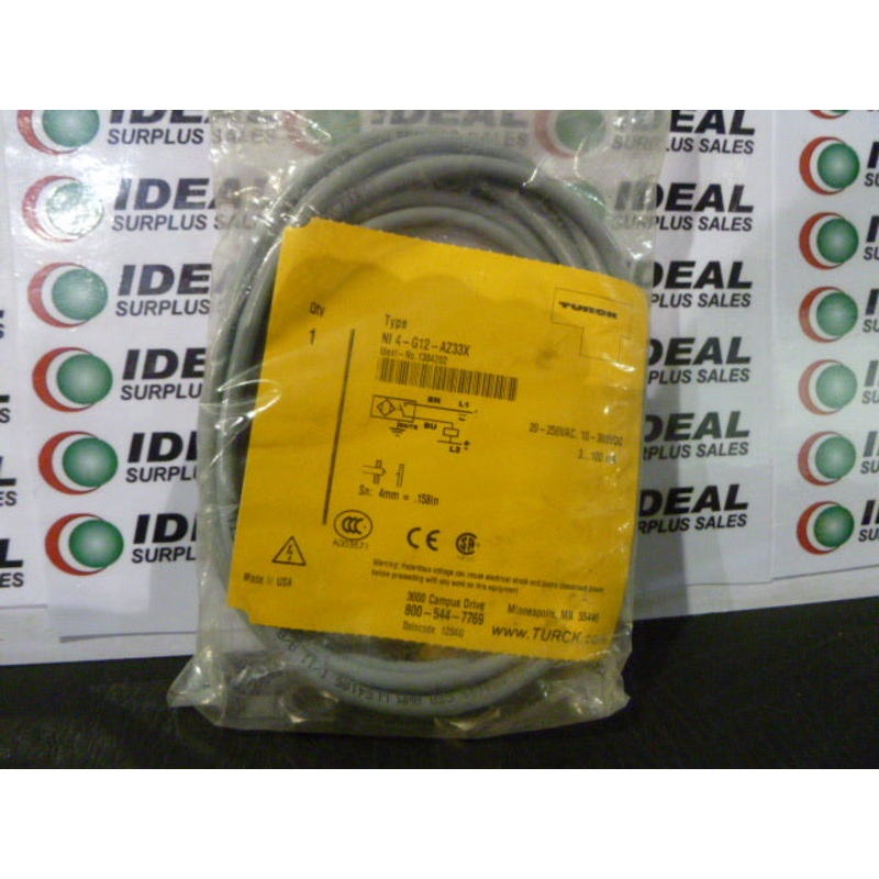 TURCK – NI 4-G12-AZ33X PROXIMITY SENSOR
