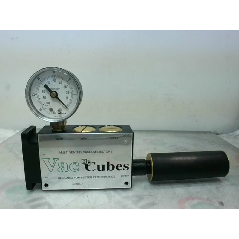 VacCubes Model 120 Multi-Venturi Vacuum Ejectors Vac Cubes