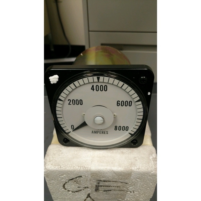YOKOGAWA 103-111-LEXX Ammeter 0-8000 Amp DC Panel Meter