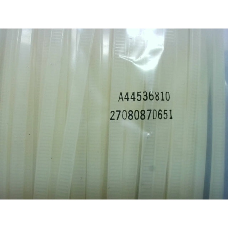 14 White Nylon Cable Zip Tie (100 PCS)