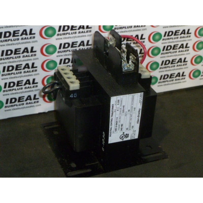 ALLEN-BRADLEY  1497-D-BASX-1-N – TRANSFORMER, 0.200 KVA, 240-480V PRIMARY, 60/50HZ, 120V SECONDARY