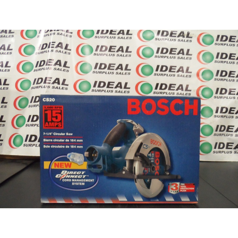 BOSCH CS20 CIRCULAR SAW|Factory Sealed Packaging|New In Box|New No Box|Used|Reconditioned