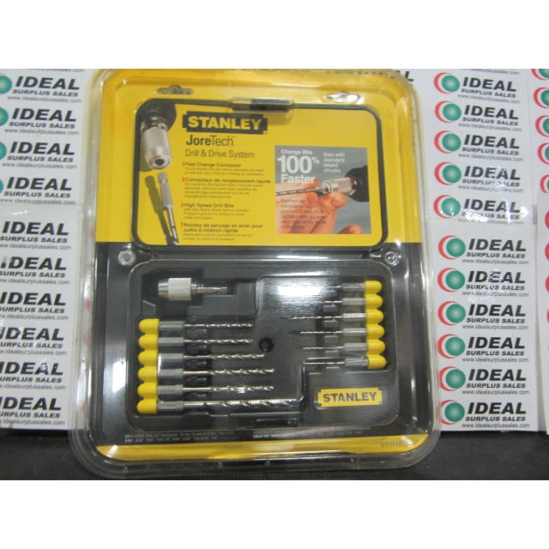 Stanley JORE TECH 13-Piece Quick Change Drill Set #ST-1112