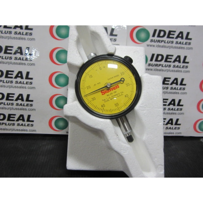 STARRETT 25-181J 2.5mm Range 0-50-0 Dial Indicator