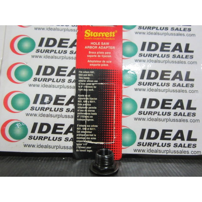 STARRETT A12 HOLE SAW|Factory Sealed Packaging|New In Box|New No Box|Used|Reconditioned