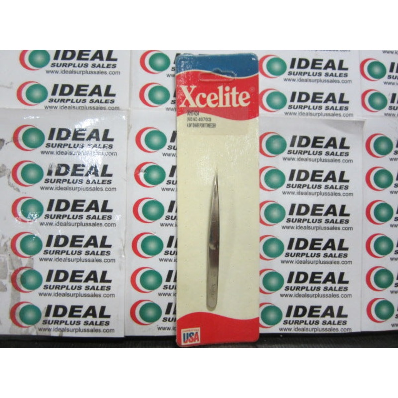 XCELITE XHT434 TWEEZERS|Factory Sealed Packaging|New In Box|New No Box|Used|Reconditioned