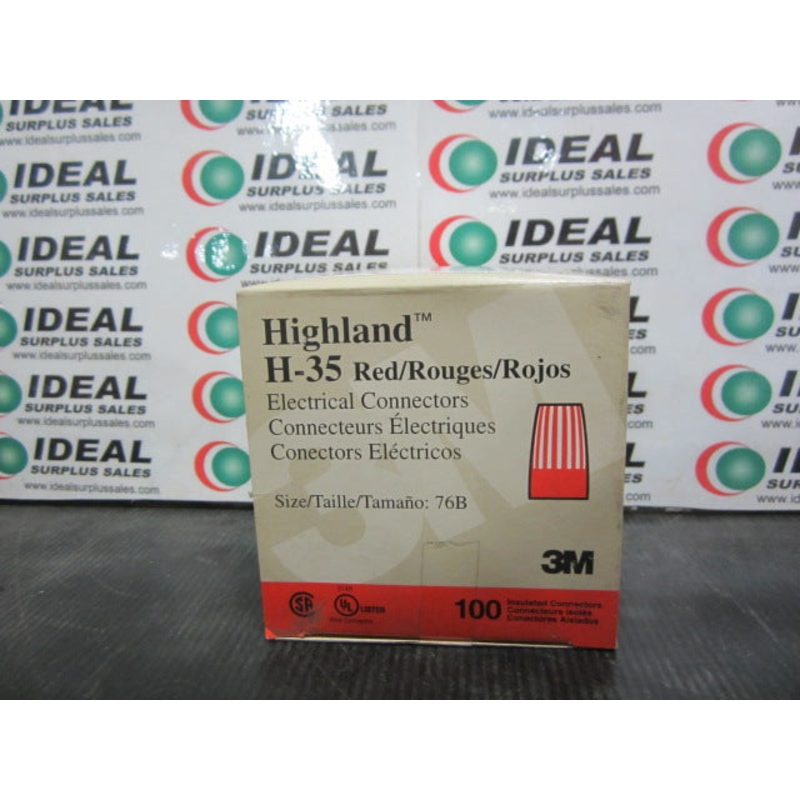 3M H-35 CONNECTOR|Factory Sealed Packaging|New In Box|New No Box|Used|Reconditioned