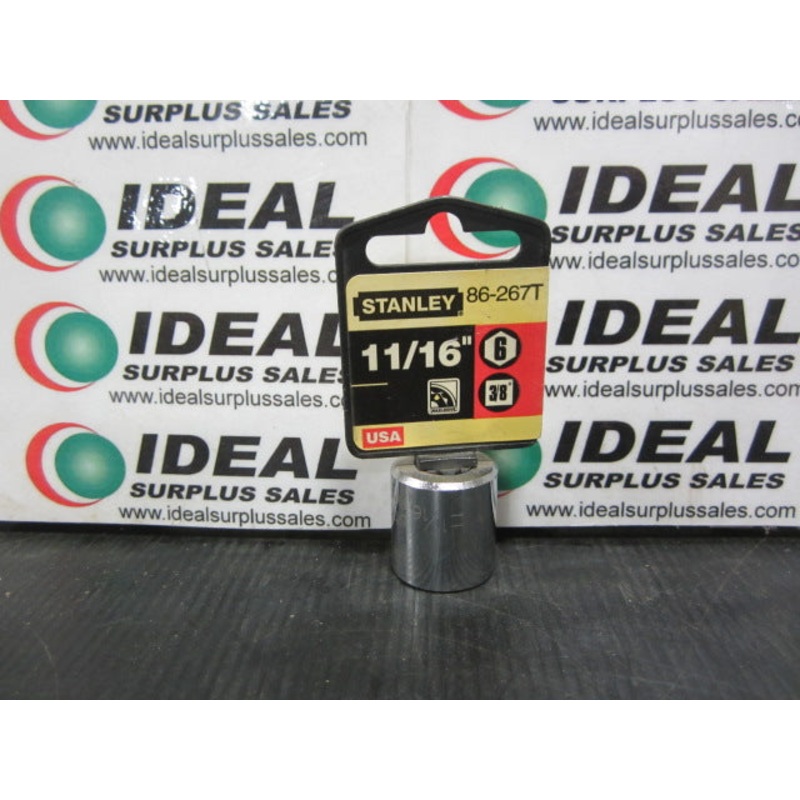 STANLEY 86-267T SOCKET|Factory Sealed Packaging|New In Box|New No Box|Used|Reconditioned