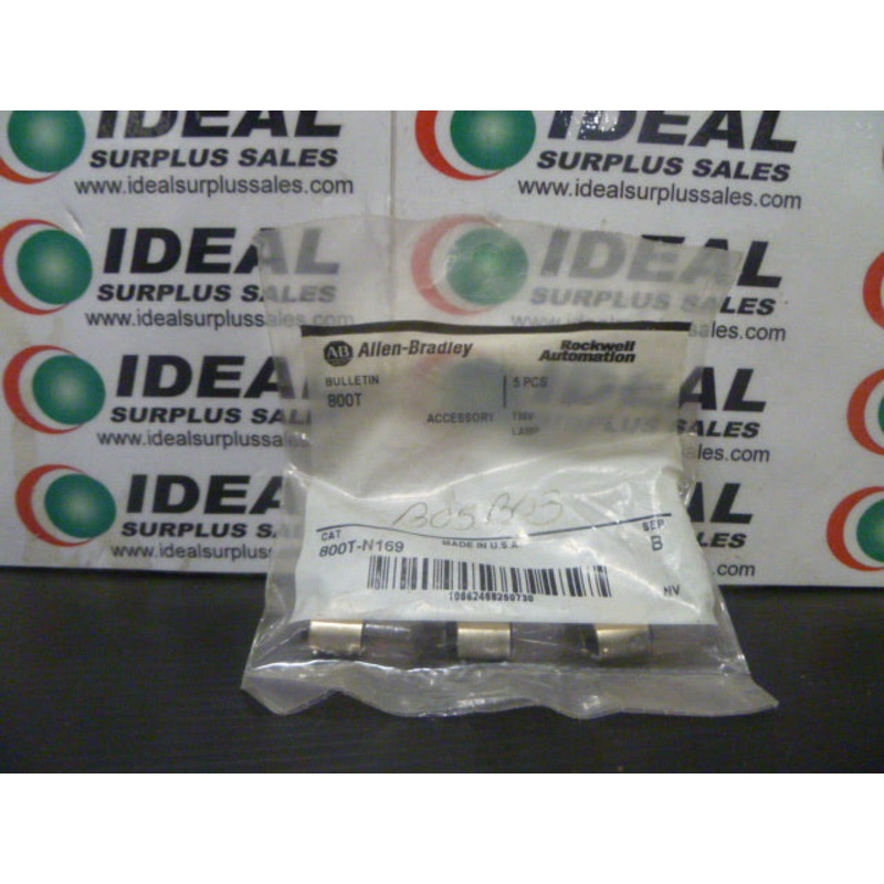 Allen Bradley 800T-N169 130V Light Bulb (PCS5)