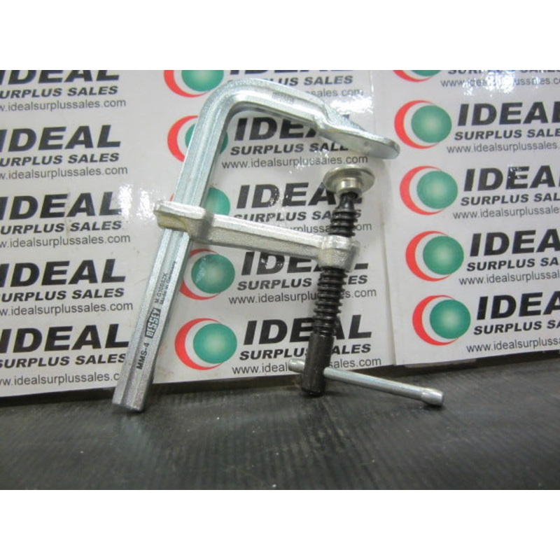 Bessey MMS-4 4 All Steel Bar Clamp 440 lbs Clamping Force