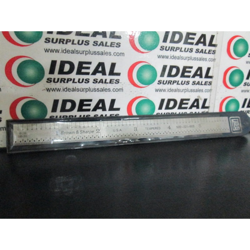 Brown & Sharpe 599-321-605 Steel Flexible Rule 6