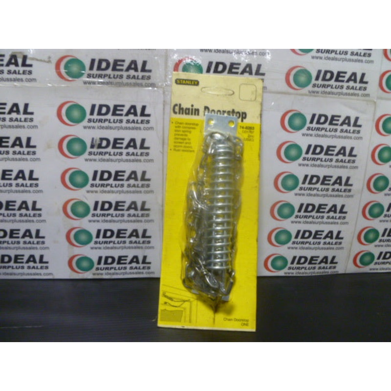 Stanley 748263 Chain Doorstop|Factory Sealed Packaging|New In Box|New No Box|Used|Reconditioned
