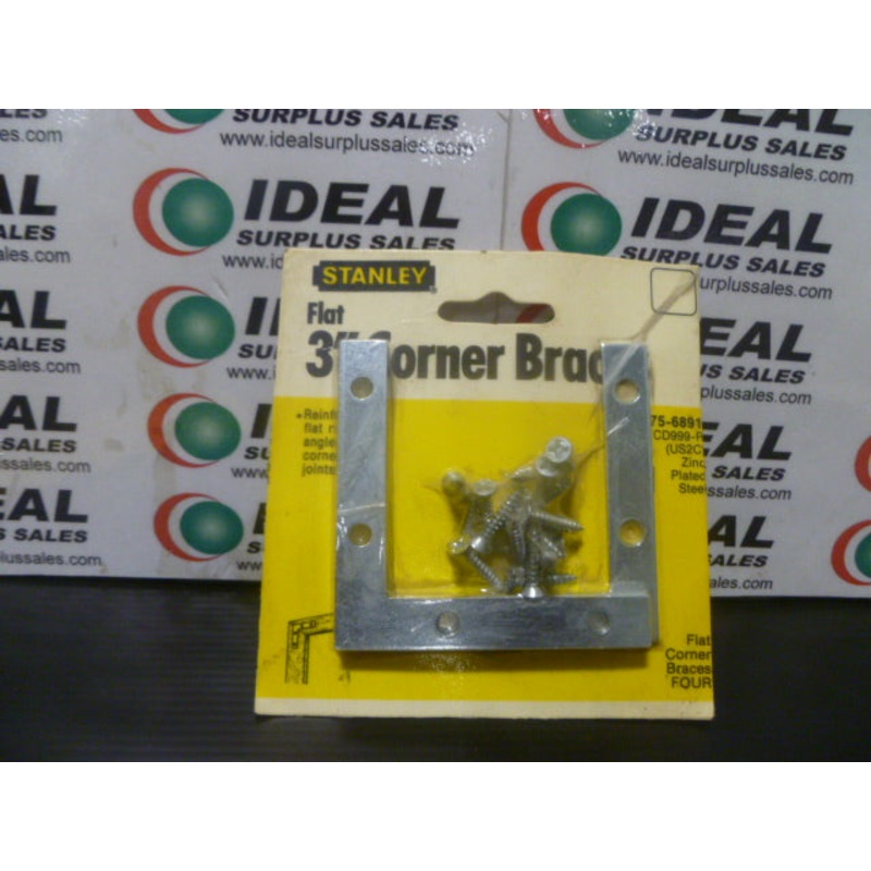 Stanley 75-6891 3Flat Corner Braces