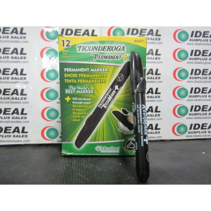 TICONDEROGA 95007 MARKER|Factory Sealed Packaging|New In Box|New No Box|Used|Reconditioned