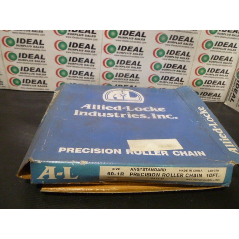 Allied-Locke 60-1R Precision Roller Chain #60 x 10FT