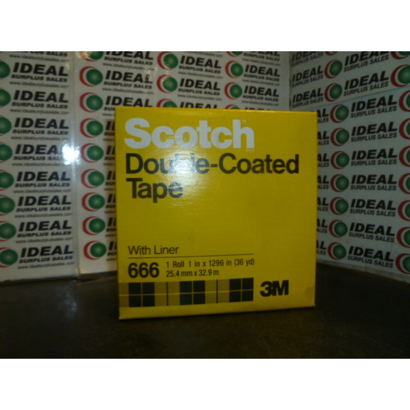 SCOTCH 666 TAPE|Factory Sealed Packaging|New In Box|New No Box|Used|Reconditioned