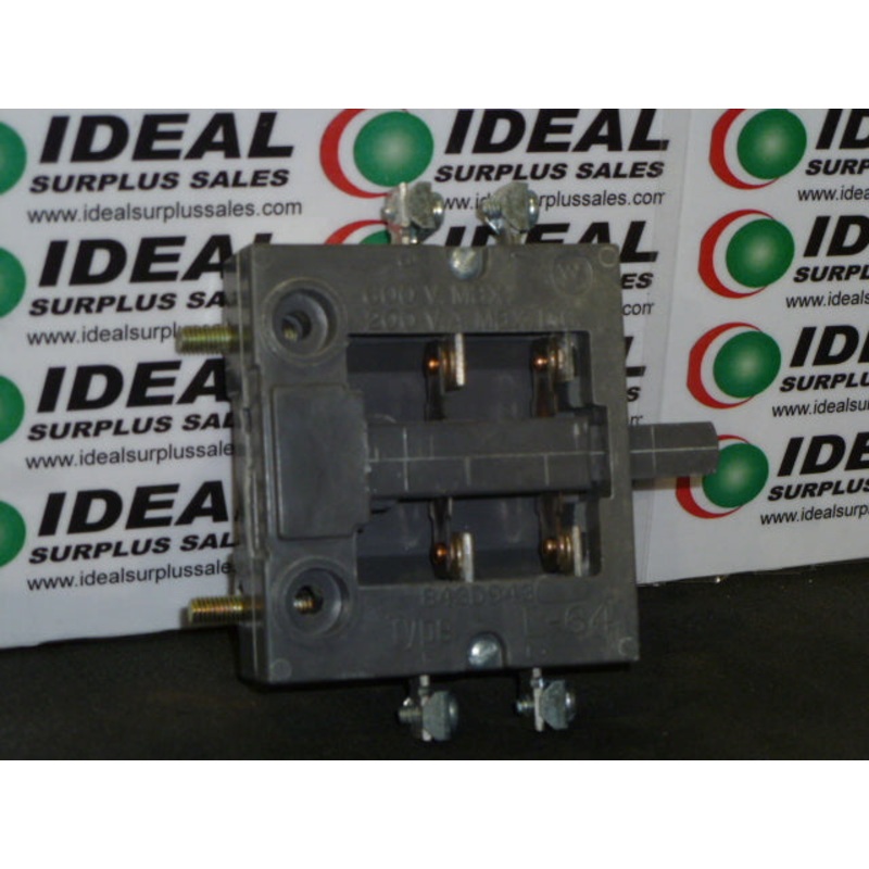 WESTINGHOUSE 843D943G06 CONTACT