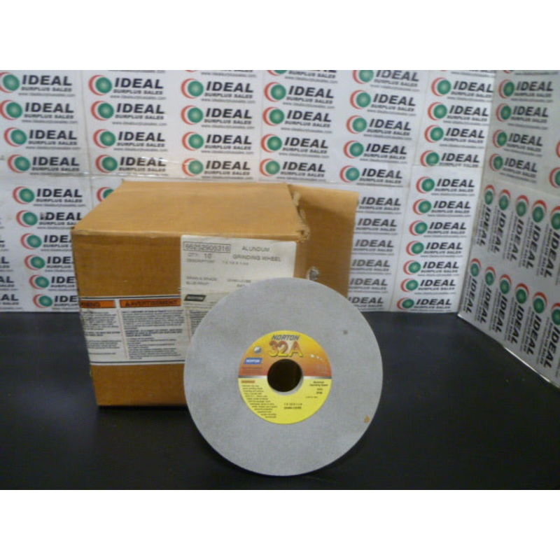 WHEEL, NORTON – 66252905316,GRAIN  32A80-L6VBE, GRINDING WHEEL 7X1/2X1-1/4 3600RPM (10/BOX)