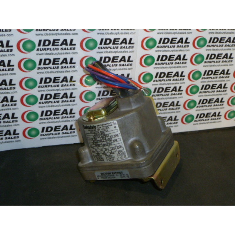 BARKSDALE  D1H-H18SS – SWITCH, PRESSURE OR VACUUM ACTIVATED, 4-18PSI .028-1.24BAR