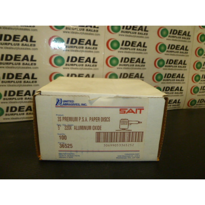 SAIT 36525 DISC|Factory Sealed Packaging|New In Box|New No Box|Used|Reconditioned