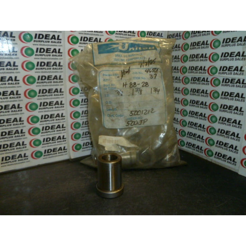 UNITED H8828 DRILL BUSHING|Factory Sealed Packaging|New In Box|New No Box|Used|Reconditioned