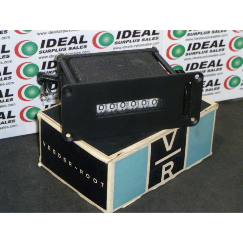 VEEDER-ROOT  T120506-100 – COUNTER, 6 POSITION, MANUAL RESET, 115V, 8W