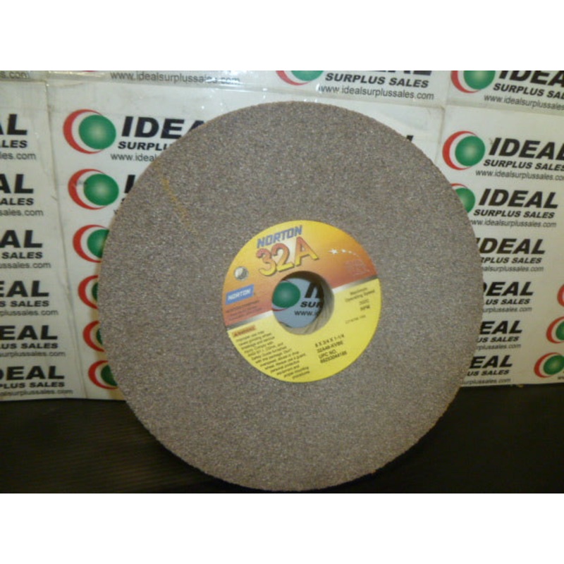 WHEEL, NORTON – 32A46-KVBE, GRINDING WHEEL 8X3/4X1-1/4