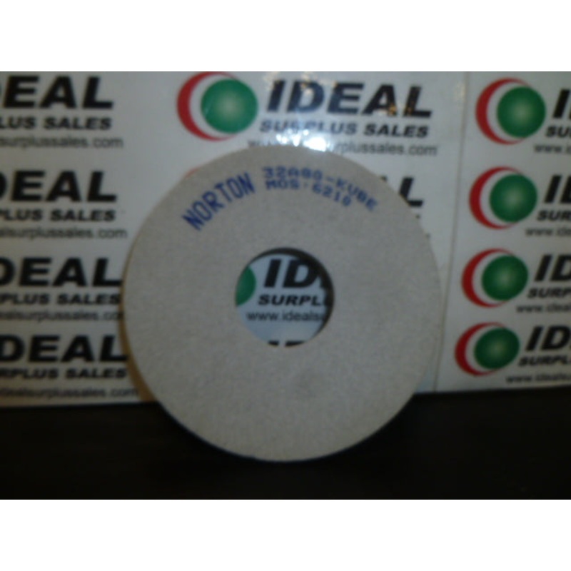 WHEEL, NORTON – 32A80-KVBE, GRINDING WHEEL 4X3-1/6X1-1/4