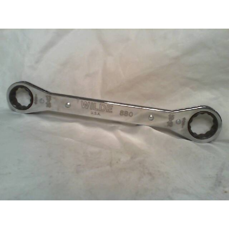 Wilde Tool 880 Ratcheting Box Wrench 13/16 x 15/16 12PT 9-1/2 Length