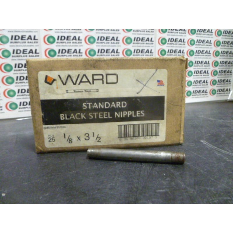 WARD 8.04791E+12 NIPPLE|Factory Sealed Packaging|New In Box|New No Box|Used|Reconditioned