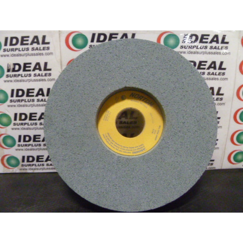 WHEEL, NORTON – 39C100-I8VKP, CRYSTOLON GRINDING WHEEL, 7X1X1-1/4IN,