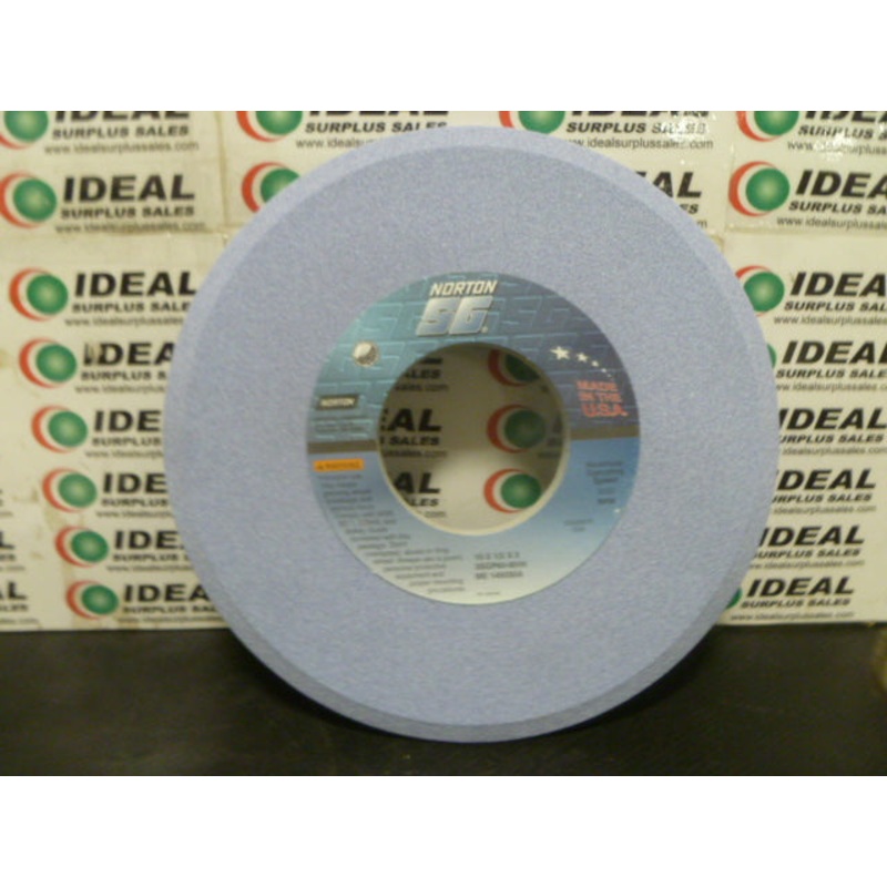 WHEEL, NORTON – 3SGP60-I8VH, GRINDING WHEEL 10 X 1/2 X 3