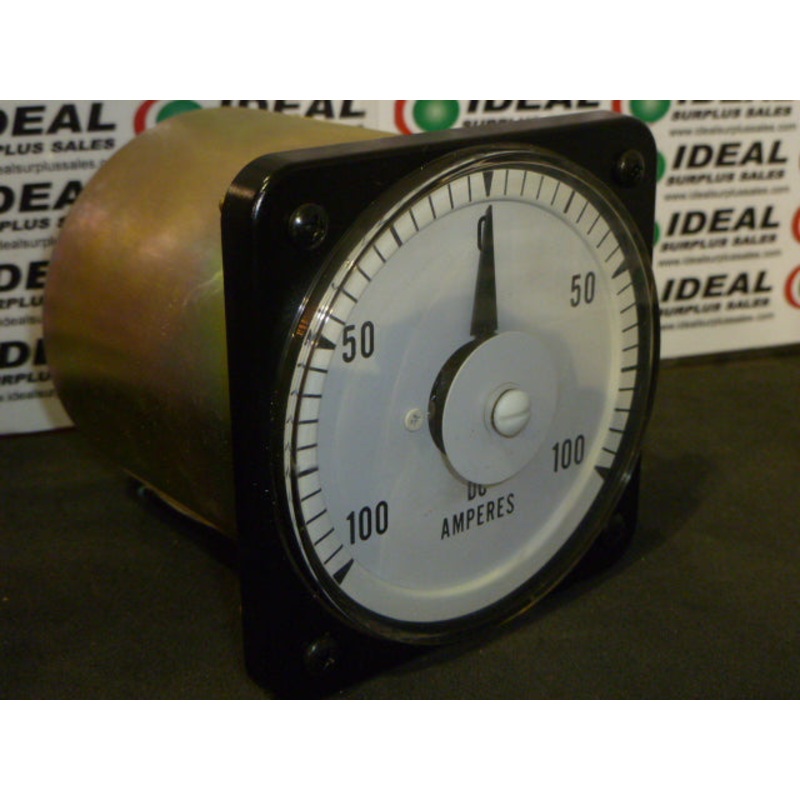 YOKOGAWA 103122AEPZ AMPERES PANEL METTER 100-0-100 MV/DC