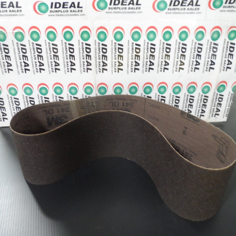 3M 241DL GRINDING BELT|Factory Sealed Packaging|New In Box|New No Box|Used|Reconditioned