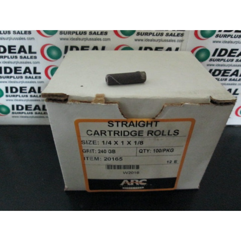 ARC ABRASIVES 20165 CARTRIDGE|Factory Sealed Packaging|New In Box|New No Box|Used|Reconditioned