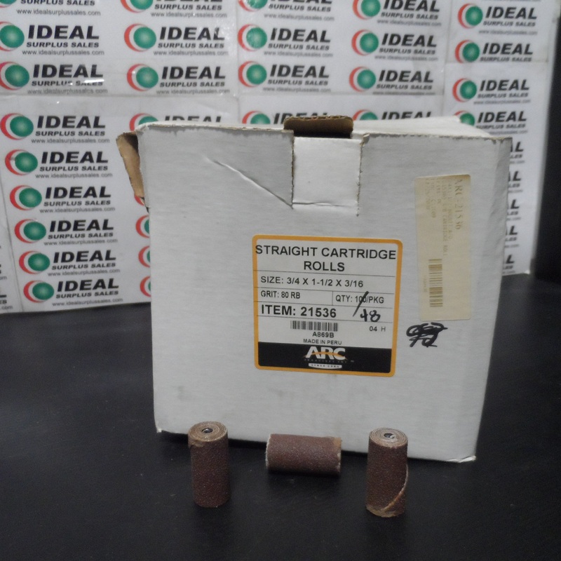ARC ABRASIVES 21536|Factory Sealed Packaging|New In Box|New No Box|Used|Reconditioned