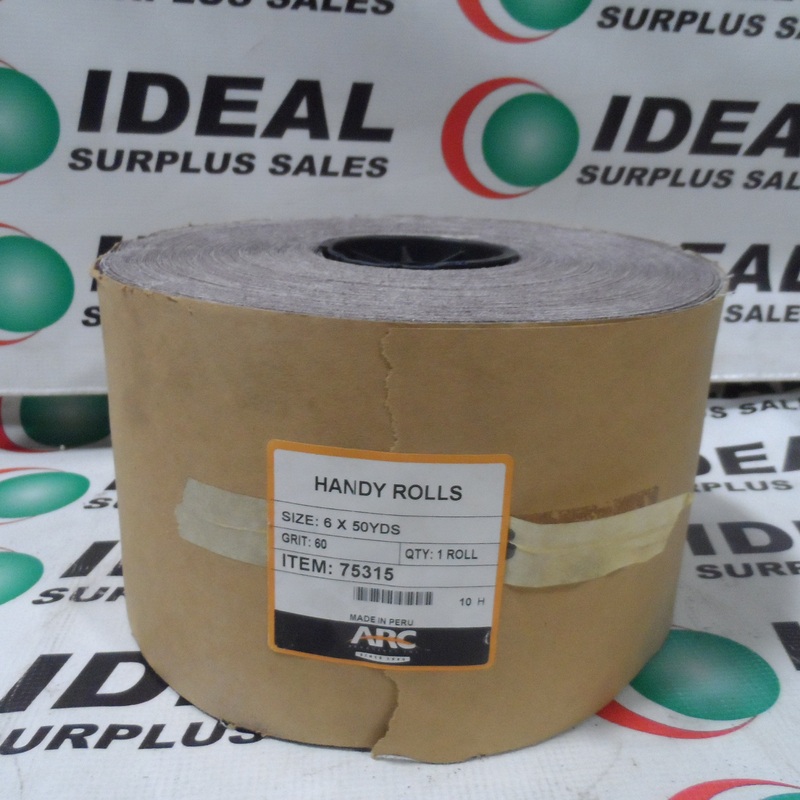 ARC ABRASIVES 75315 Handy Rolls 6×50 Yards