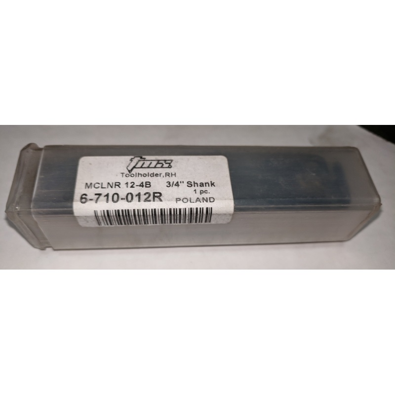 TMX MCLNR124B TOOLHOLDER|Factory Sealed Packaging|New In Box|New No Box|Used|Reconditioned