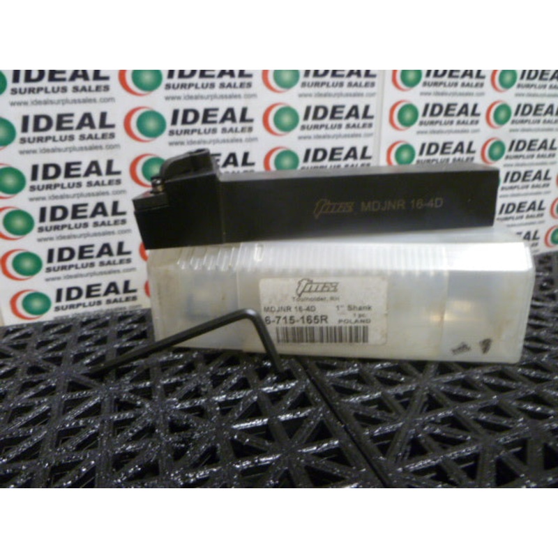 TOOLHOLDER RH, TMX – MDJNR-16-4D, 1” SHANK, 6-715-165R