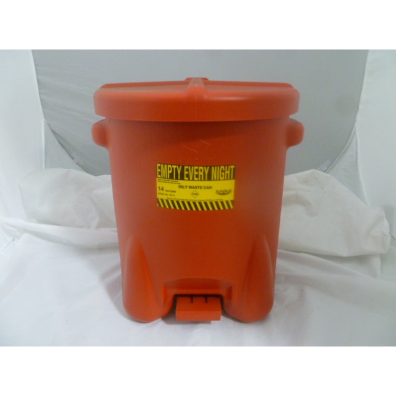 CAN, EAGLE – 937FL, 14 GAL OILY WASTE CAN, FOOT LEVER