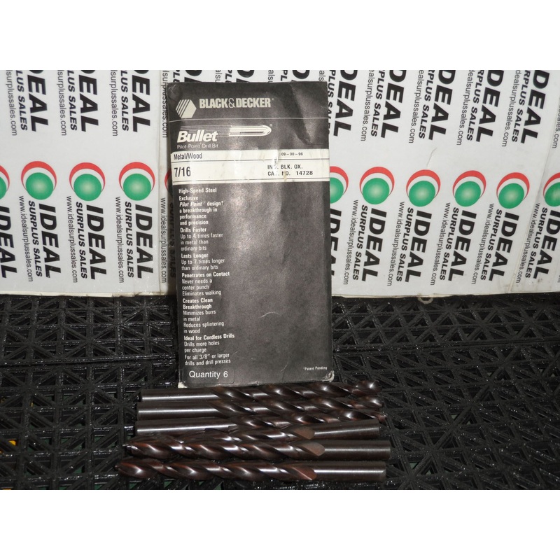 BLACK & DECKER 14728 DRILL BIT