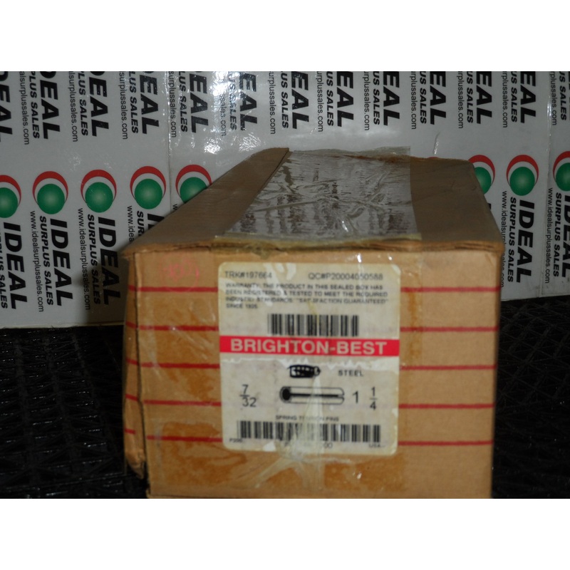 Brighton-Best 801144 Spring Tension Pins (500 PCS) 7/32 Dia x 1-1/4