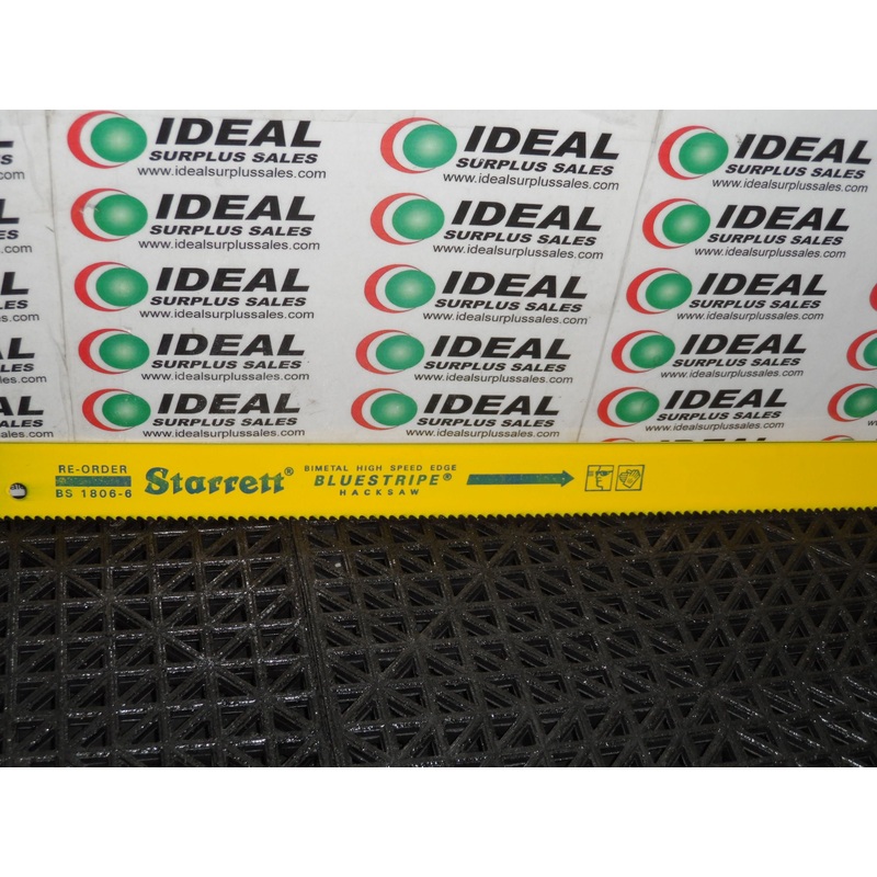 Starrett BS1806-6 18 x 1-3/8 x .062 6TPI Bi-Metal HSS Hacksaw Blade 40267