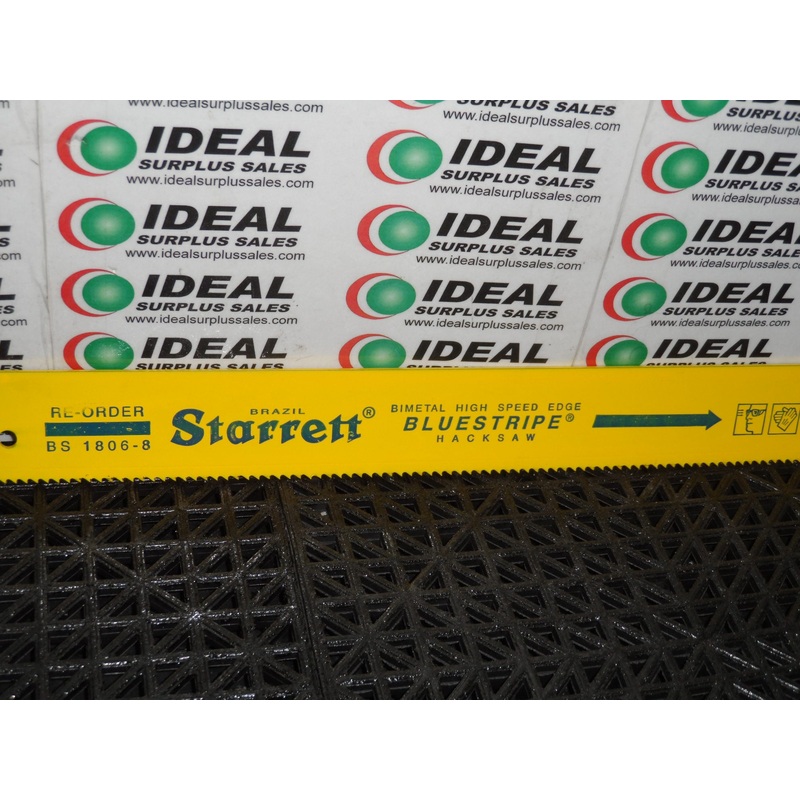 Starrett BS1806-8 18 x 1-7/8 x .088 6TPI Bi-Metal HSS Power Hacksaw Blade