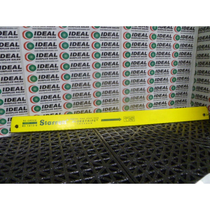 STARRETT BS18106 Hacksaw Blade High Speed 18 (13 PCS)