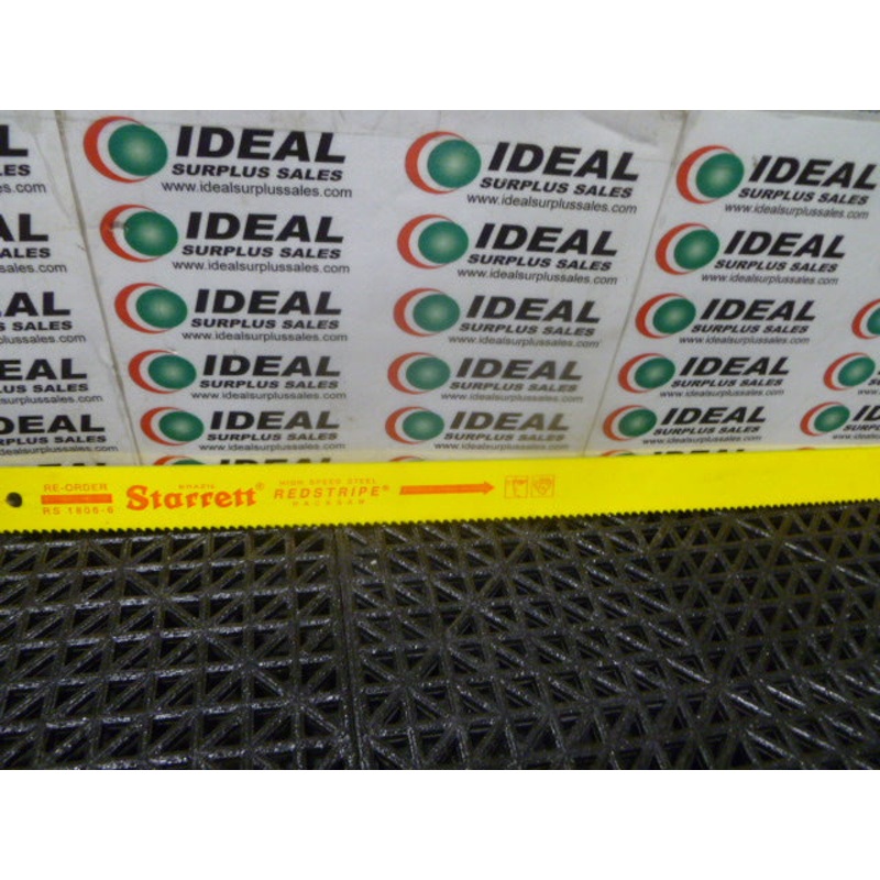 Starrett RS1806-6 18 x 1-1/4 x .062 6TPI Redstripe Power Hacksaw Blade 40064