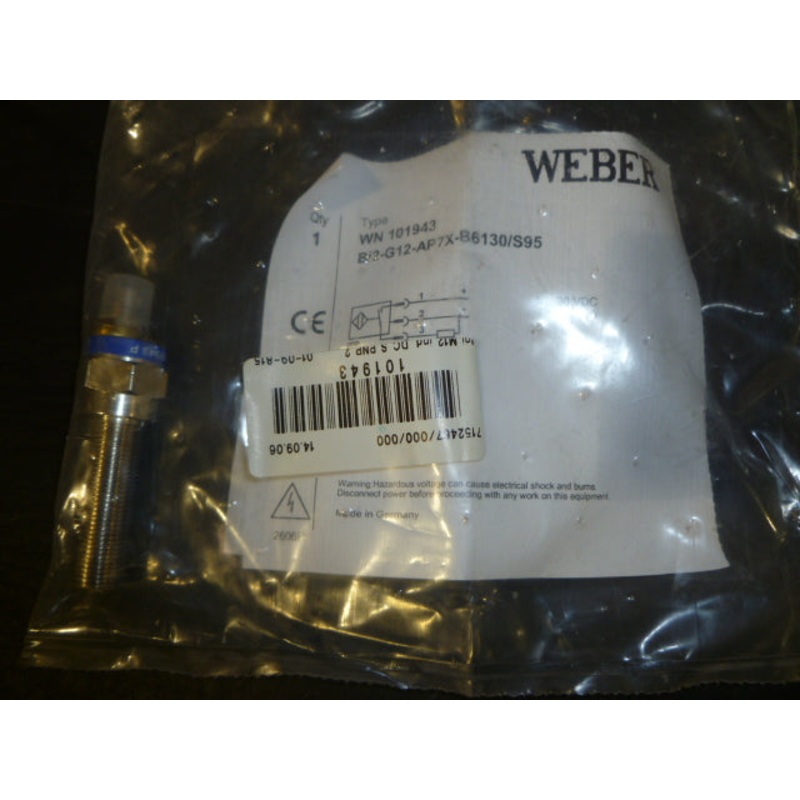 WEBER BI2G12AP7XB6130S95|Factory Sealed Packaging|New In Box|New No Box|Used|Reconditioned