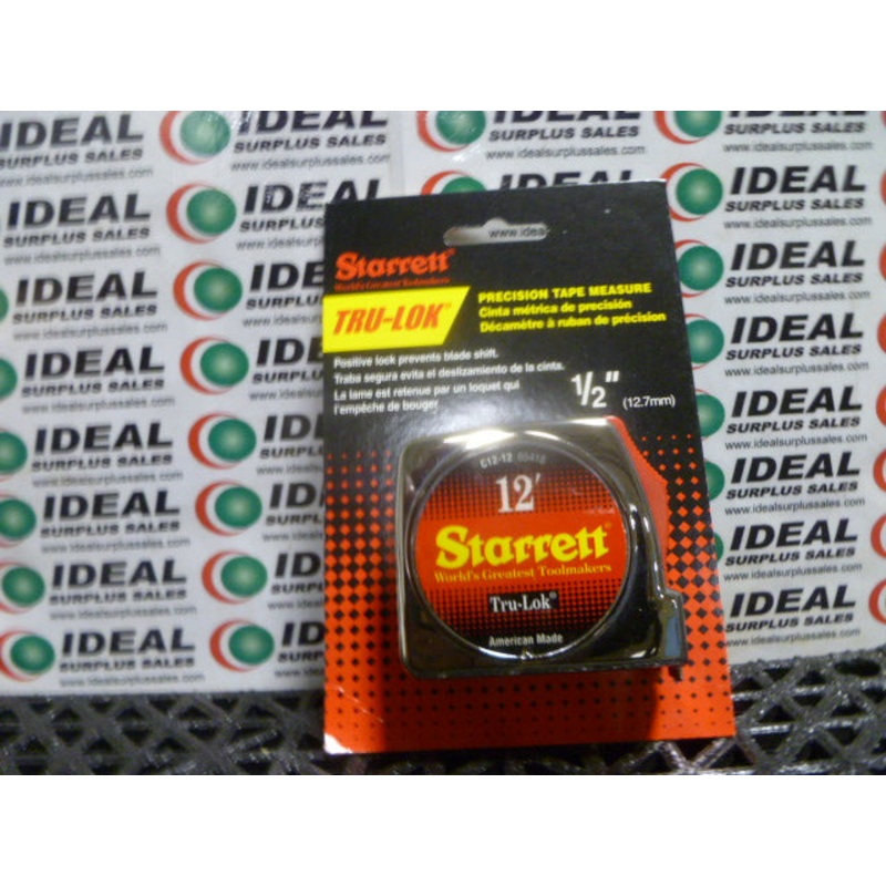 STARRETT 65418 MEASURING TAPE|Factory Sealed Packaging|New In Box|New No Box|Used|Reconditioned