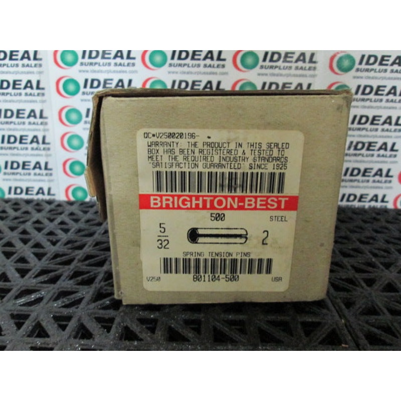 BRIGHTON-BEST 801104|Factory Sealed Packaging|New In Box|New No Box|Used|Reconditioned