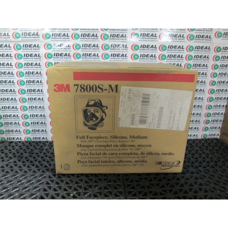 3M 7800SM RESPIRATOR|Factory Sealed Packaging|New In Box|New No Box|Used|Reconditioned